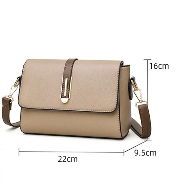 Fashion Sling Crossbody Leather Messenger Bag - Image 7